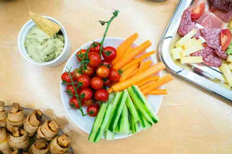 Christmas Crudite Platter
